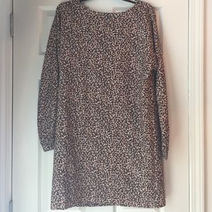 Leopard print dress