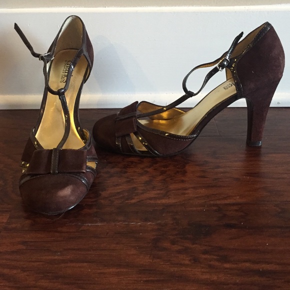 T-strap Heels