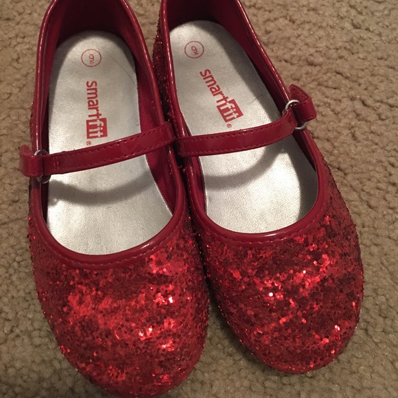 Smart Fit Red shoes for precious toddler.