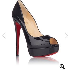 Christian Louboutin Lady Peep Pumps
