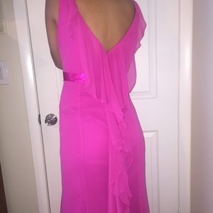 Hot Pink Wedding Dress