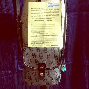 NEW Dooney & Bourke North/South Cross Body Purse
