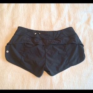 Black lululemon shorts