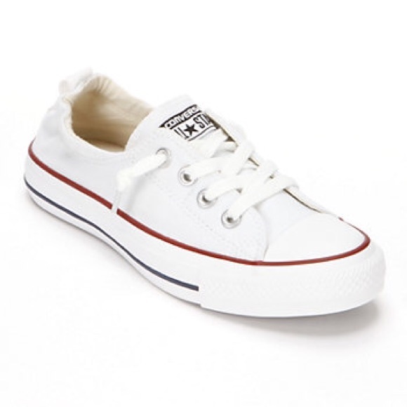 White Converse Shoreline Sneakers