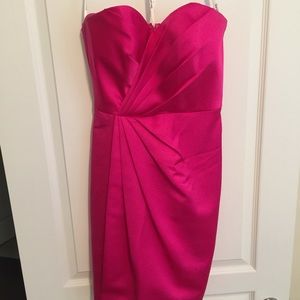 ELEGANT PINK COCKTAIL DRESS