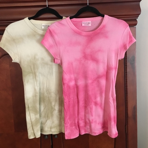 2 Michael Stars tees one size fits most