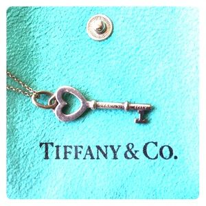 Tiffany &co key necklace.