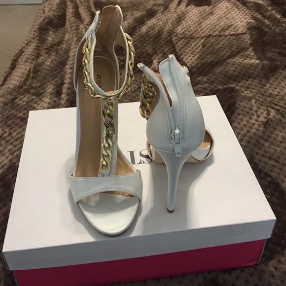 White heels never worn