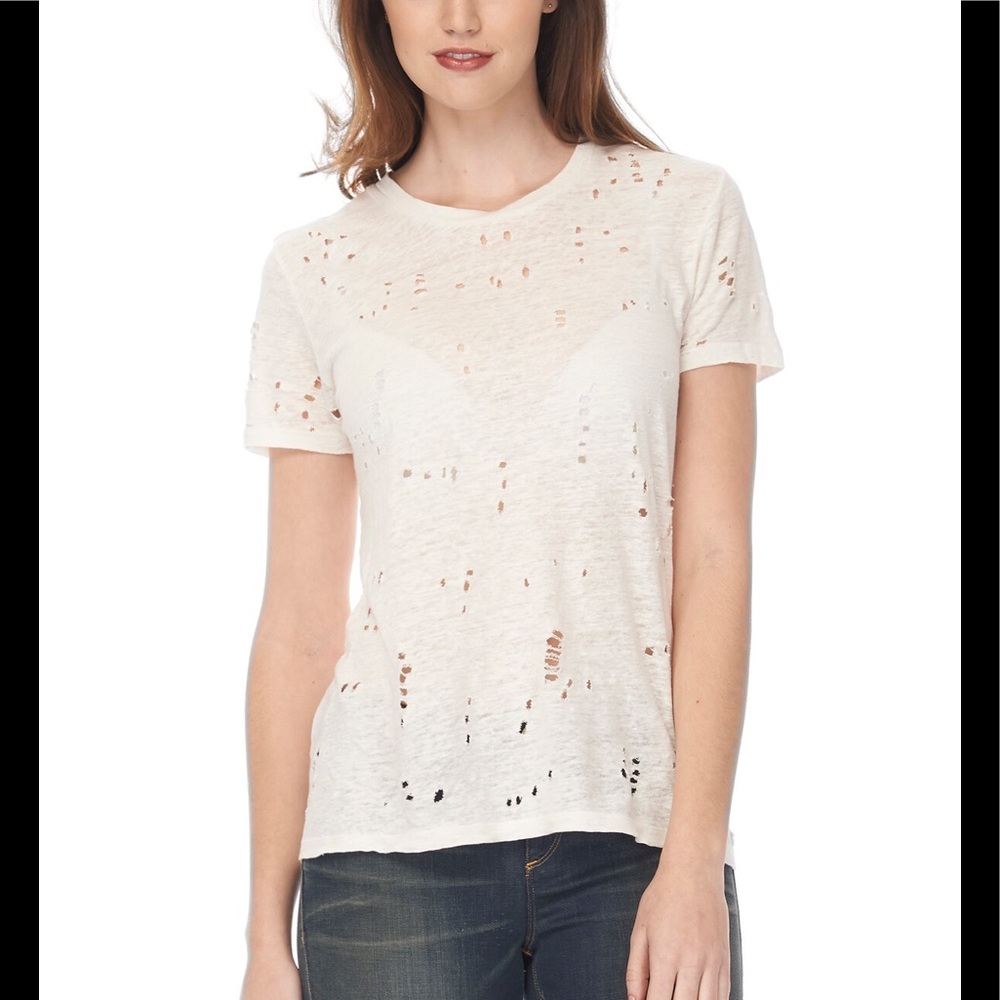 IRO linen Tee ⚡️Brand New⚡️