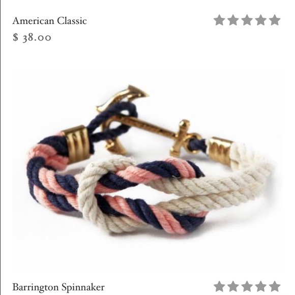 Anchor bracelet