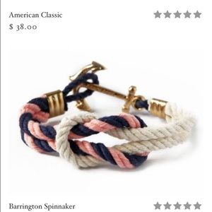 Anchor bracelet