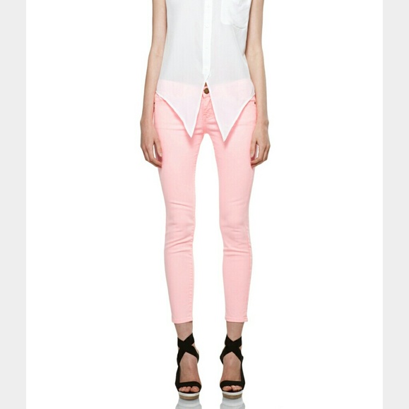 Current/Elliott Denim - Day Glow Pink Current/Elliott Crops 🍧