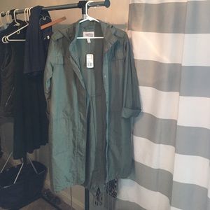 Army green jacket - new with tags!