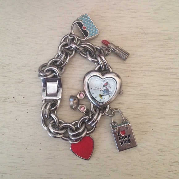 Disney Minnie Charm bracelet watch