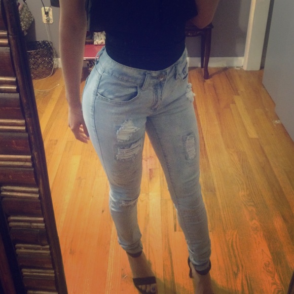 Ripped jeans