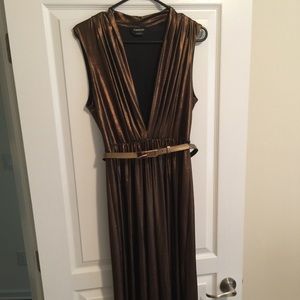 BEBE FLOOR LENGTH GOWN