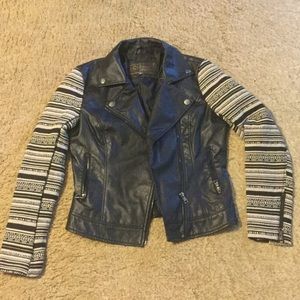 Faux Leather Jacket