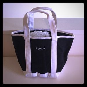 Chanel makeup tote/small purse