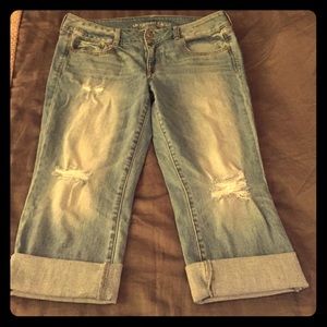 American Eagle Artist Crop Stretch Jean