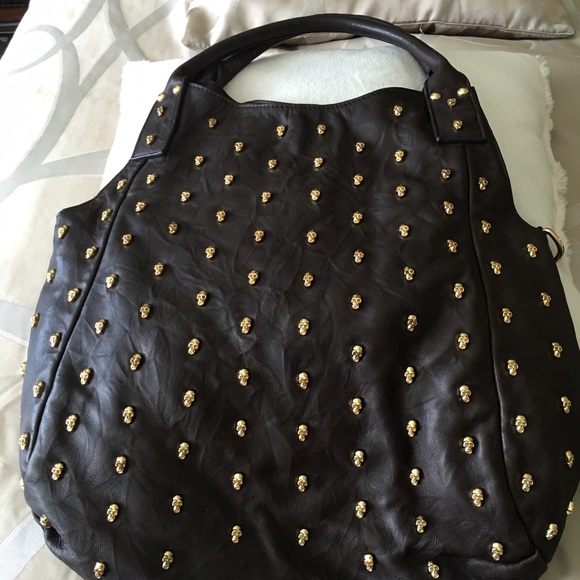 Thomas Wylde Scull shoulder hobo bag