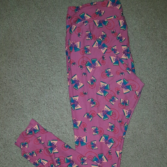 LuLaRoe TC leggings BUTTERFLIES!