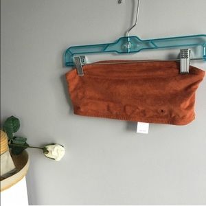 Aerie Faux-Suede Bandeau