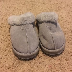 Gray BearPaw Slip on Shoes