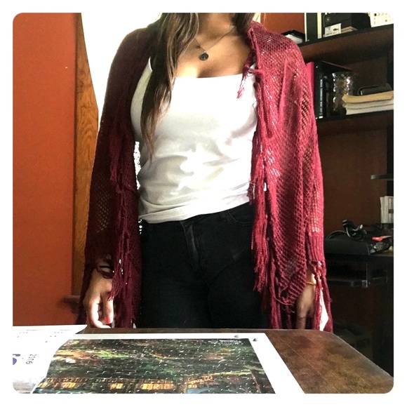 Knit cardigan