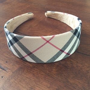 Burberry look alike headband