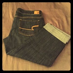 American Eagle Artist Crop Stretch Jean