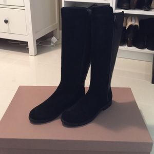 Rosegold Black/Black Tall Boots
