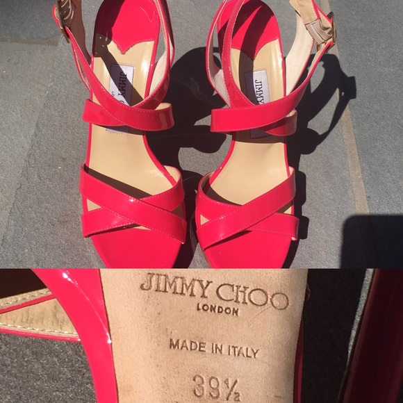 Jimmy Choo Vamp in Fuchsia - Picture 2 of 4