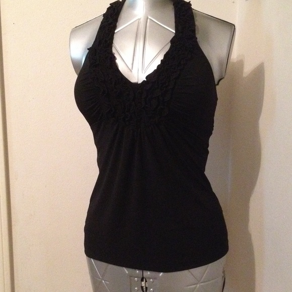 HeartSoul Tops - HeartSoul Black Halter Top