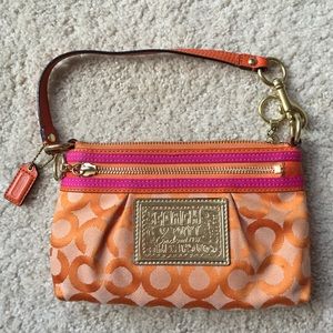 Small Coach Purse/wristlet