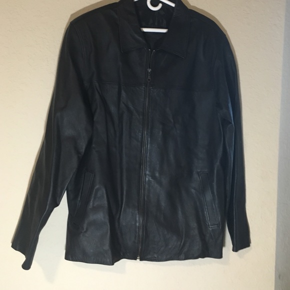 Men's leather jacket