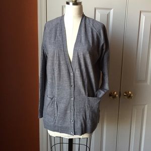 Banana Republic merino wool boyfriend cardigan