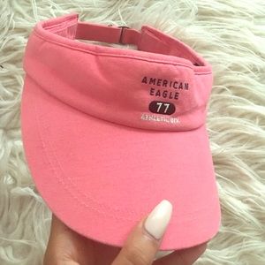 American Eagle pink sun visor💅🏾