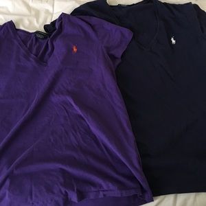 Bundle! 2 polo Ralph Lauren t-shirts!