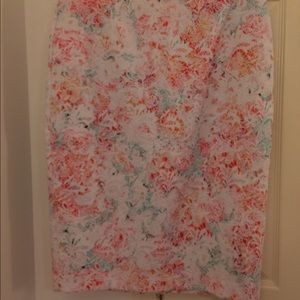 Multi-color Pencil Skirt