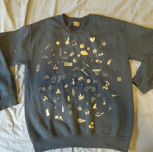 UO Obey black sweatshirt
