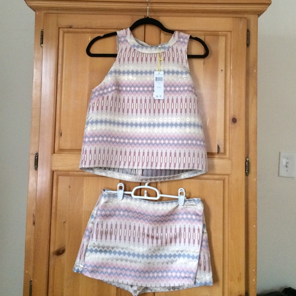 BCBGeneration two piece short set!