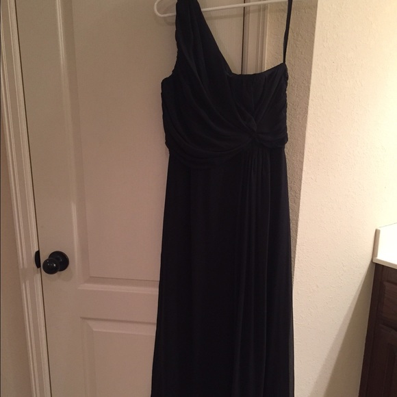After Six bridesmaids dress in black - Picture 4 of 4