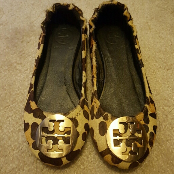 Tory Burch leopard sz 5