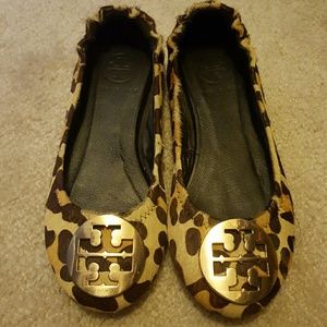 Tory Burch leopard sz 5