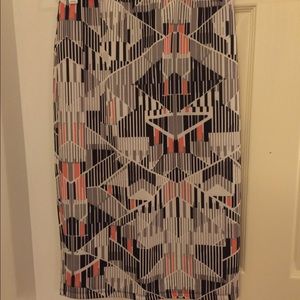 Aztec Pencil Skirt