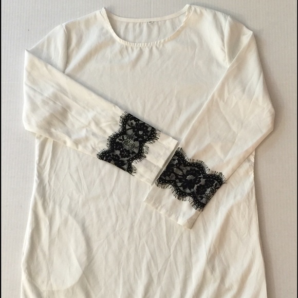 White/Cream Tunic - Picture 2 of 4