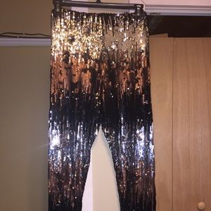 Custom Sequin pants