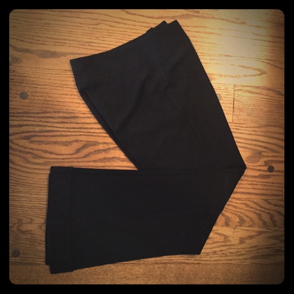 Black 4S Limited Black Dress Pants with Cuff Hem