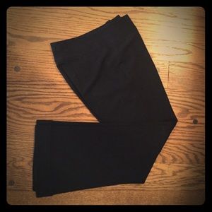 Black 4S Limited Black Dress Pants with Cuff Hem