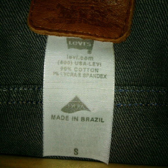 SOLD Levis Small Denim Jacket Never Worn - Picture 4 of 4